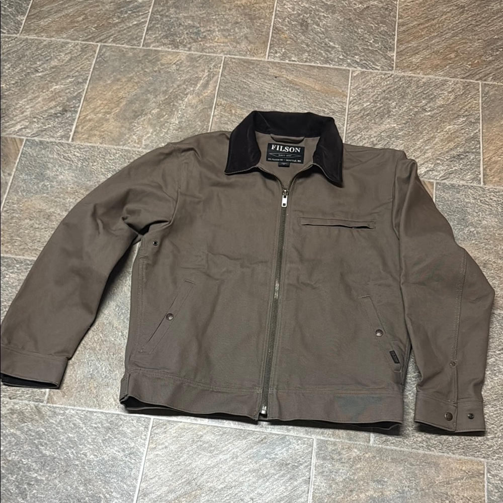 Filson Men's Dark Brown Lightweight Jacket